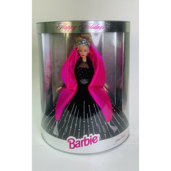 Barbie Doll Vintage 1998 Special Edition Happy Holidays NIB NRFB Mattel - Picture 4 of 5